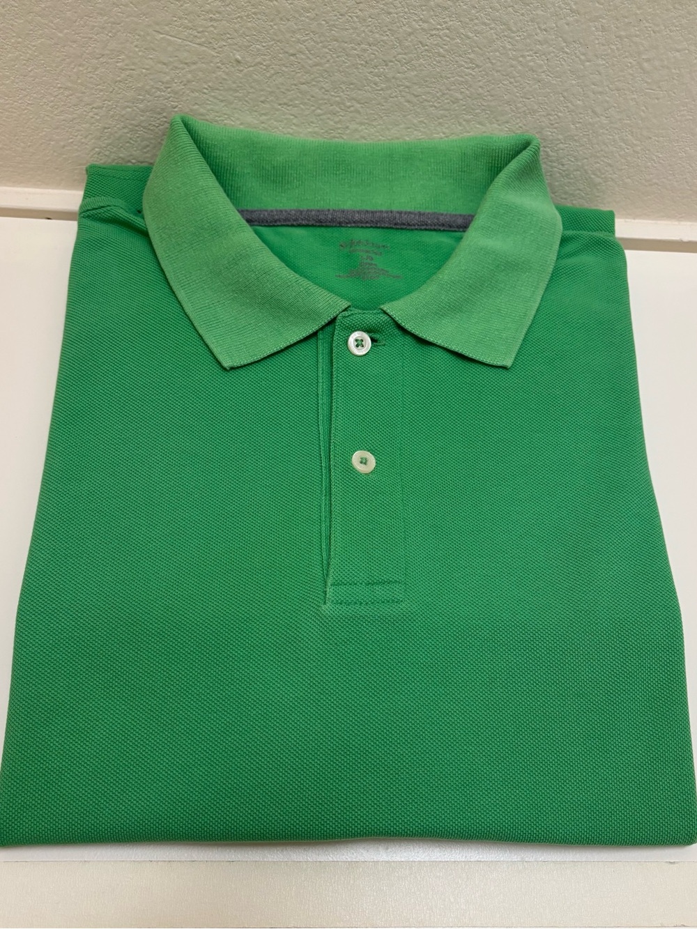 St. John's Bay Green Men's Short-Sleeve Polo